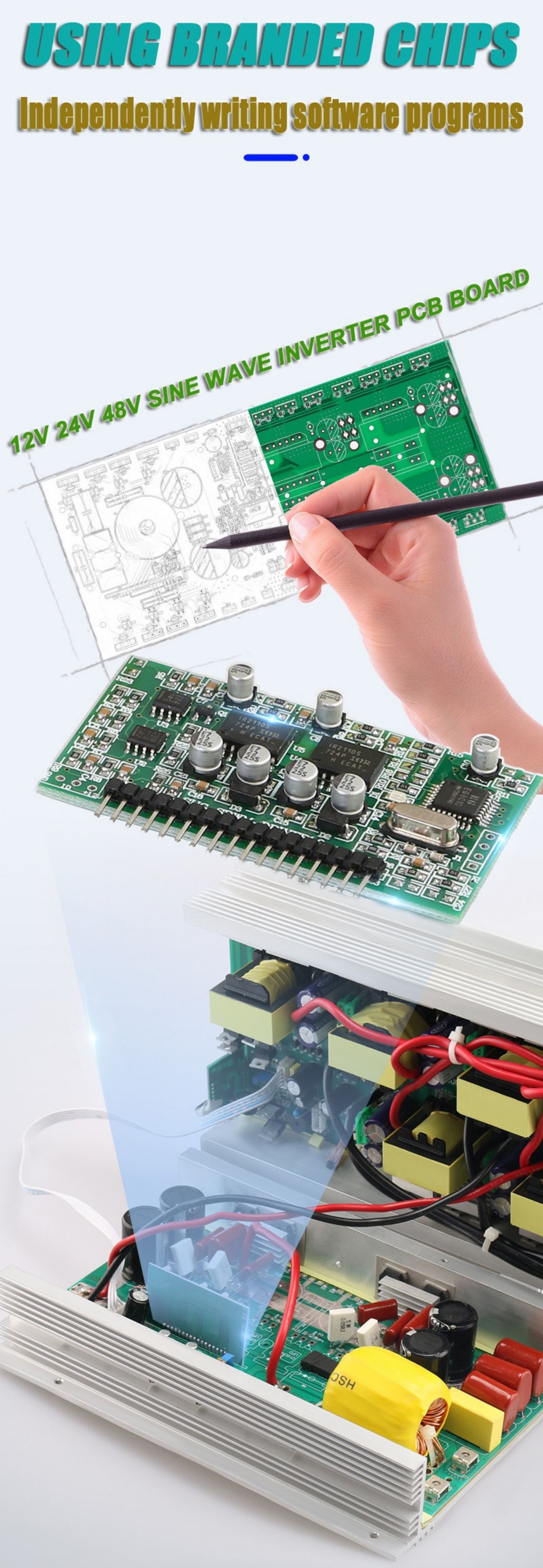 Inverter circuit board, PCB