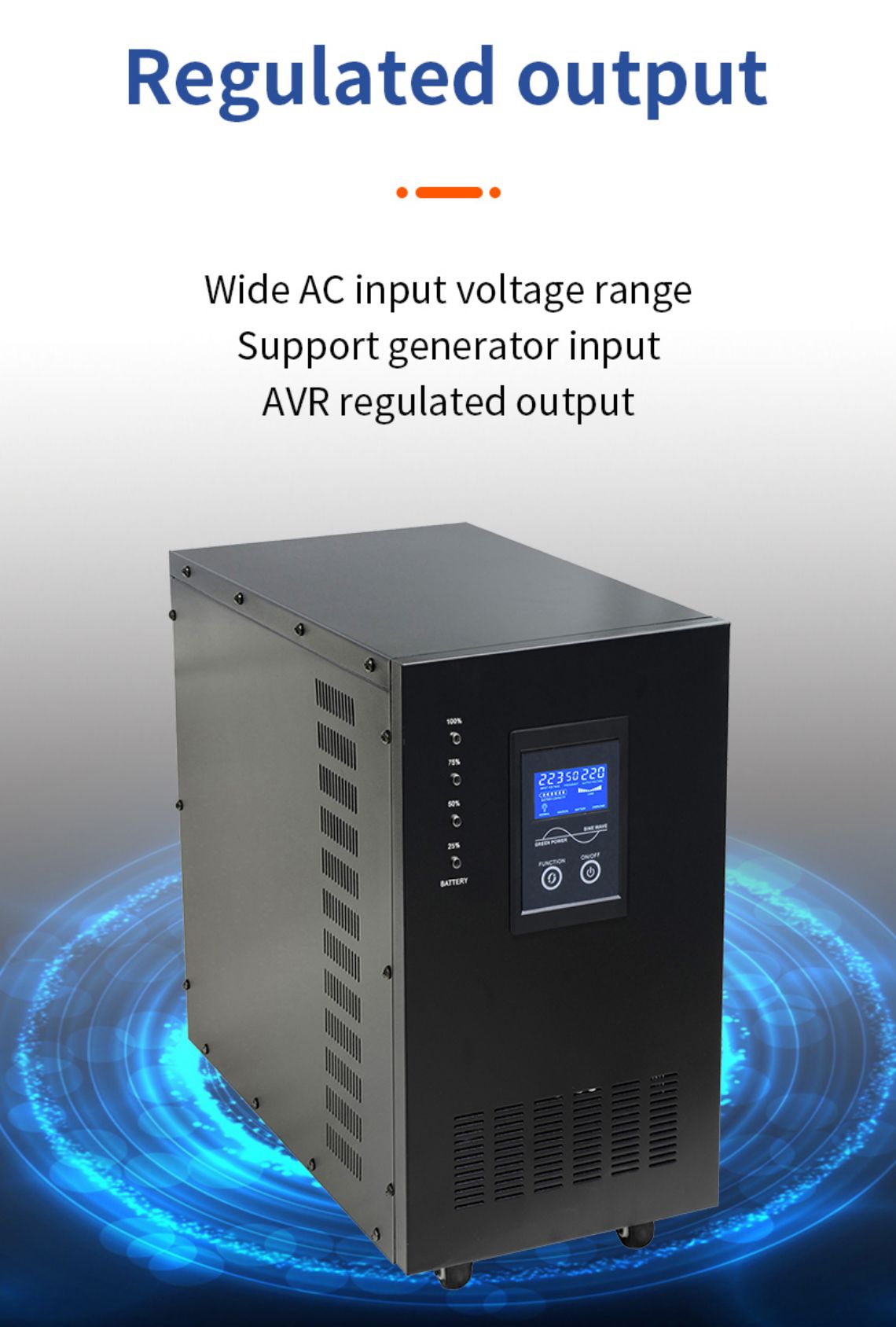 inversor de frecuencia de enerxía Inverter de enerxía solar