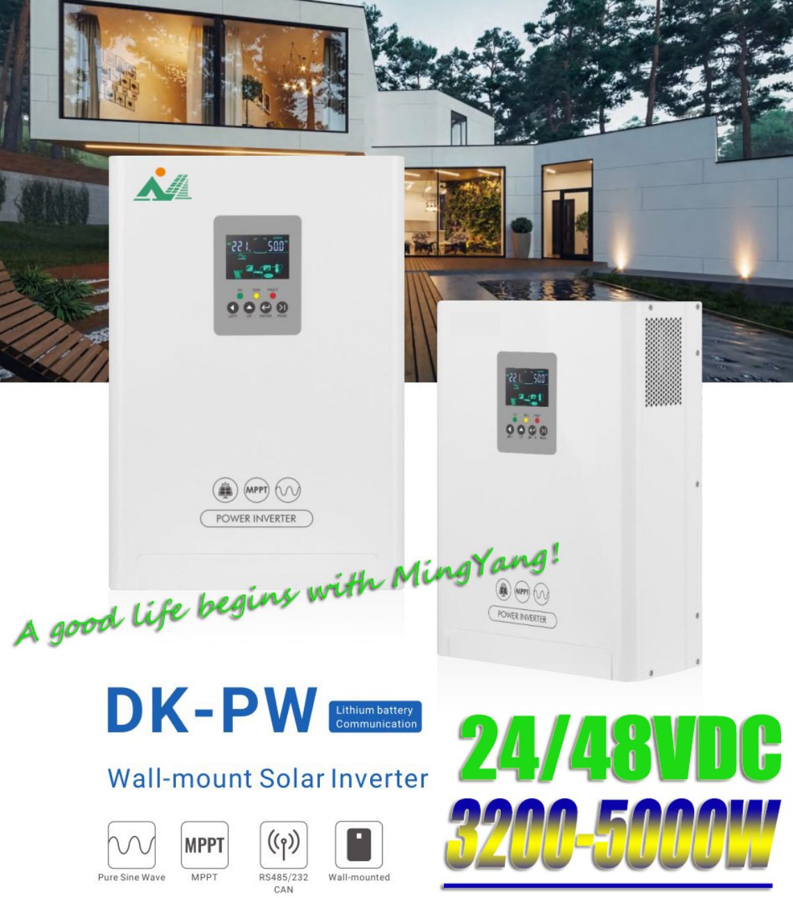 Hybrid inverter solenergi inverter