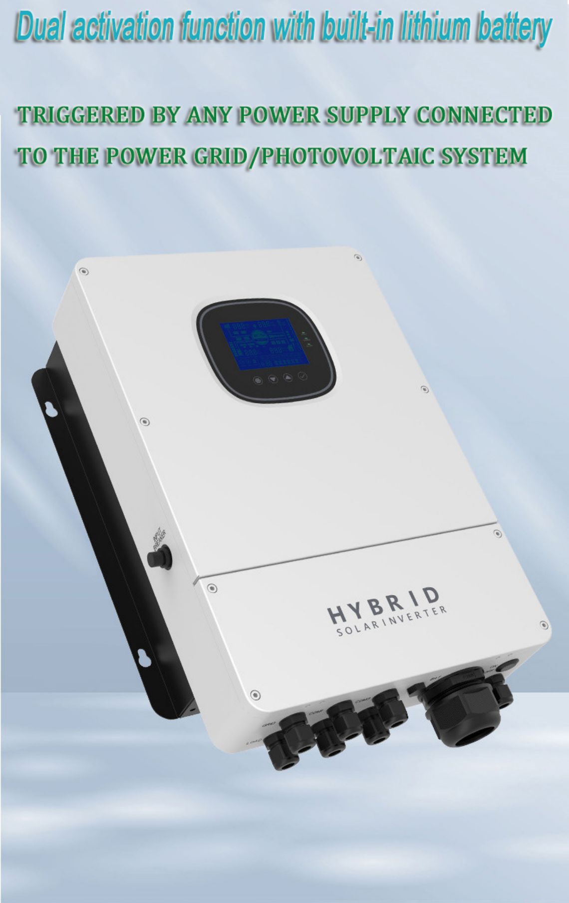 Hybrid inverter solar power inverter