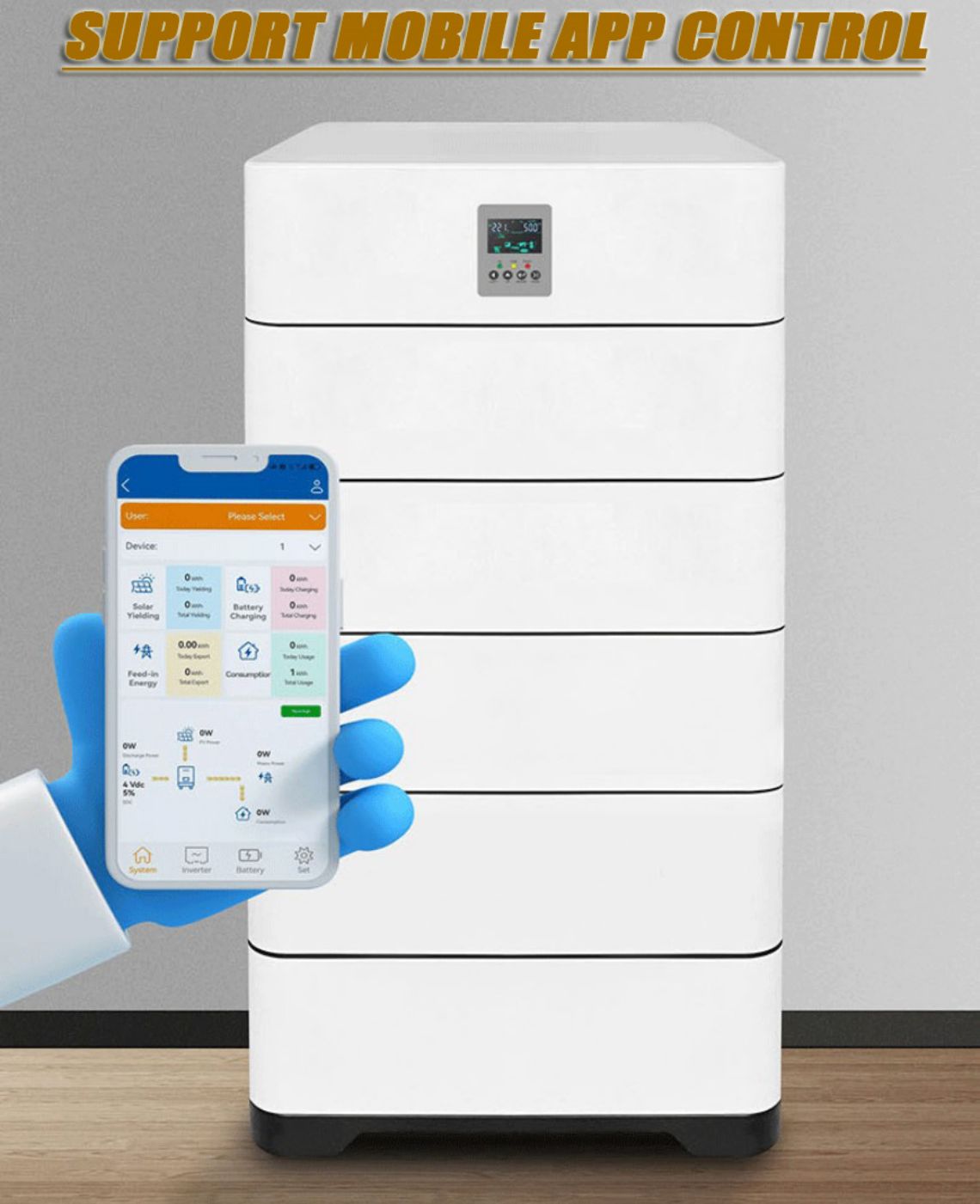 Stack Lithium Battery Energy Storage System