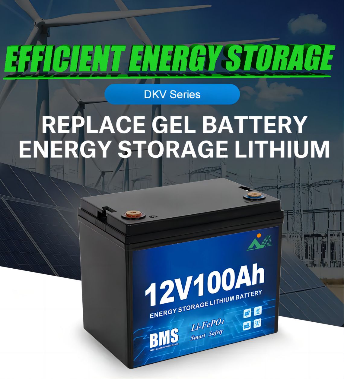 Batterie au lithium LFP