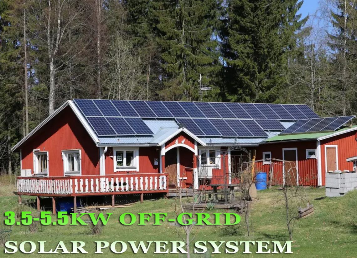 off grid solar power system