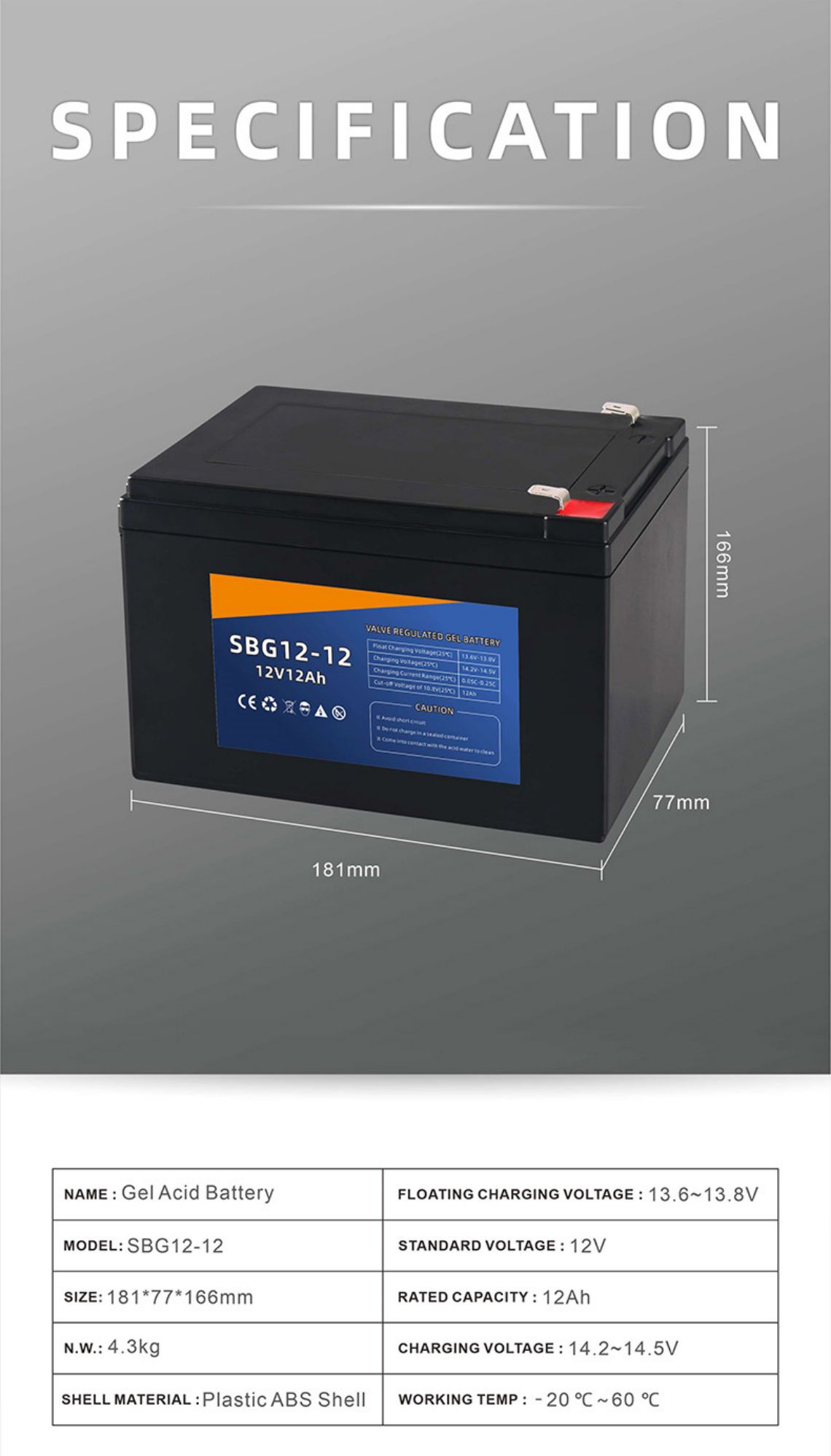 Lead Acid Battery