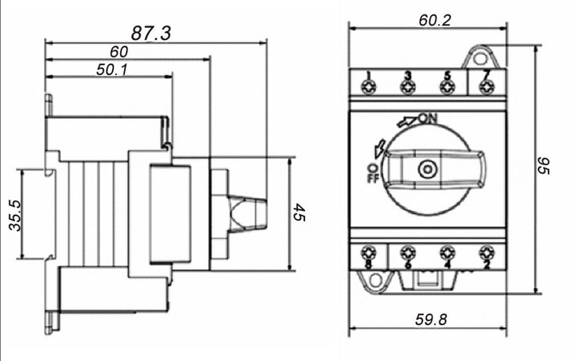 Dc isolated Switching