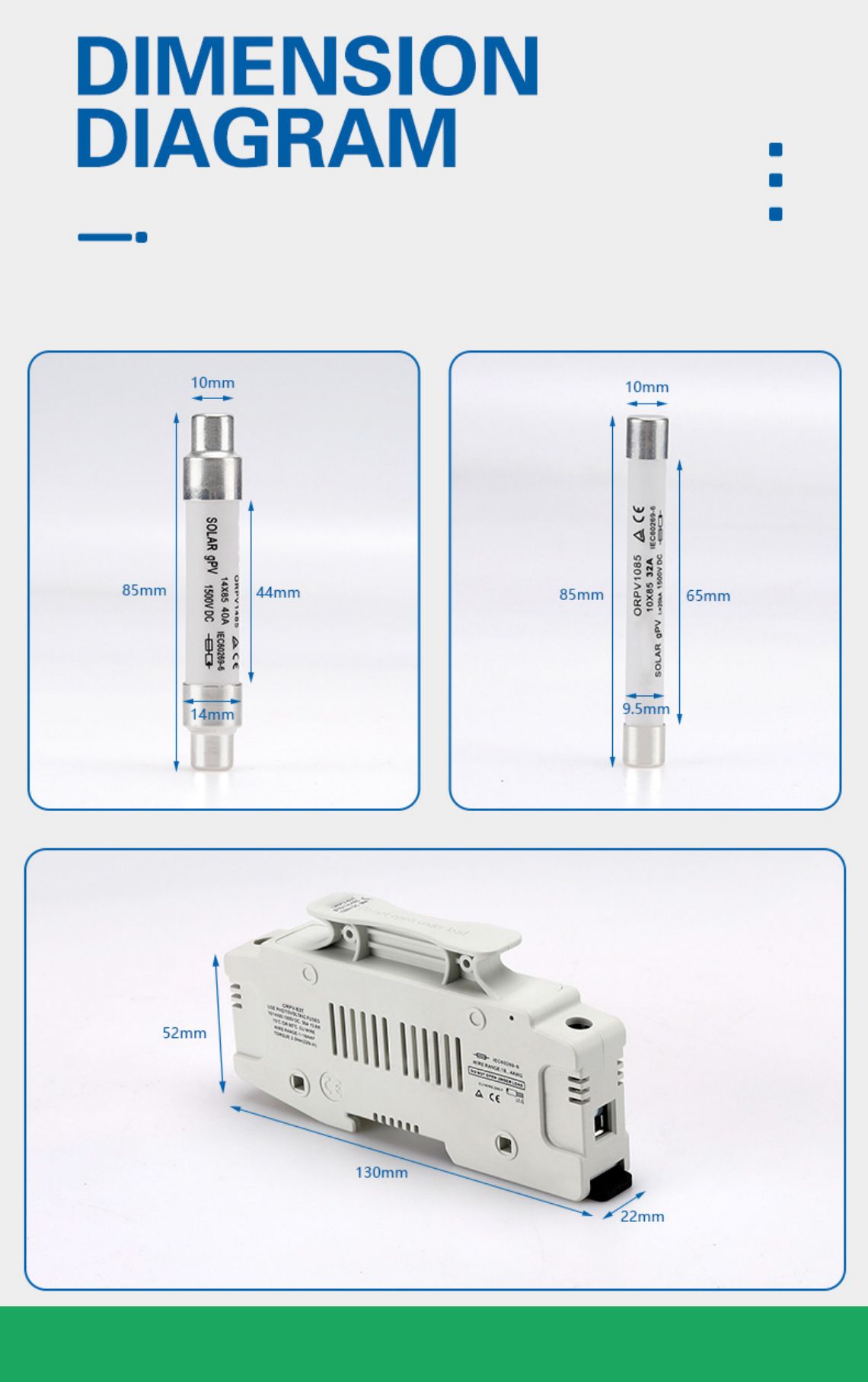 FUSIBLE DC