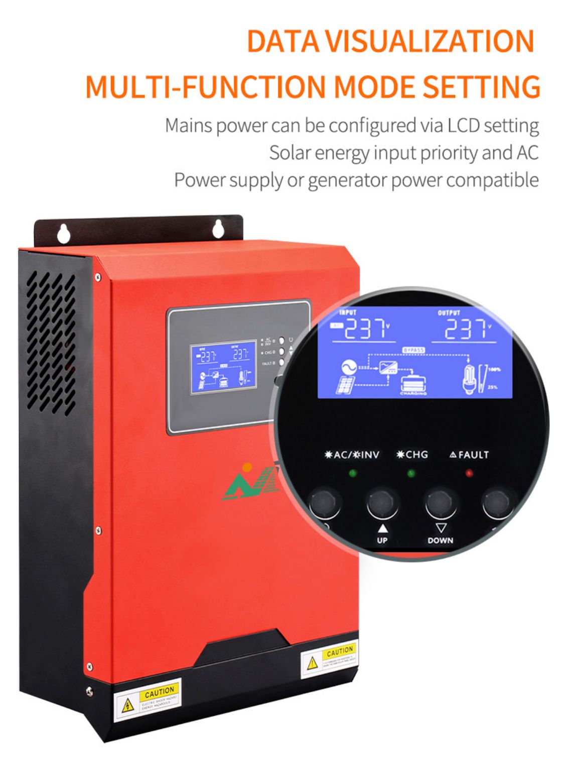 Hybrid inverter SOLAR AMANDLA INVERTER