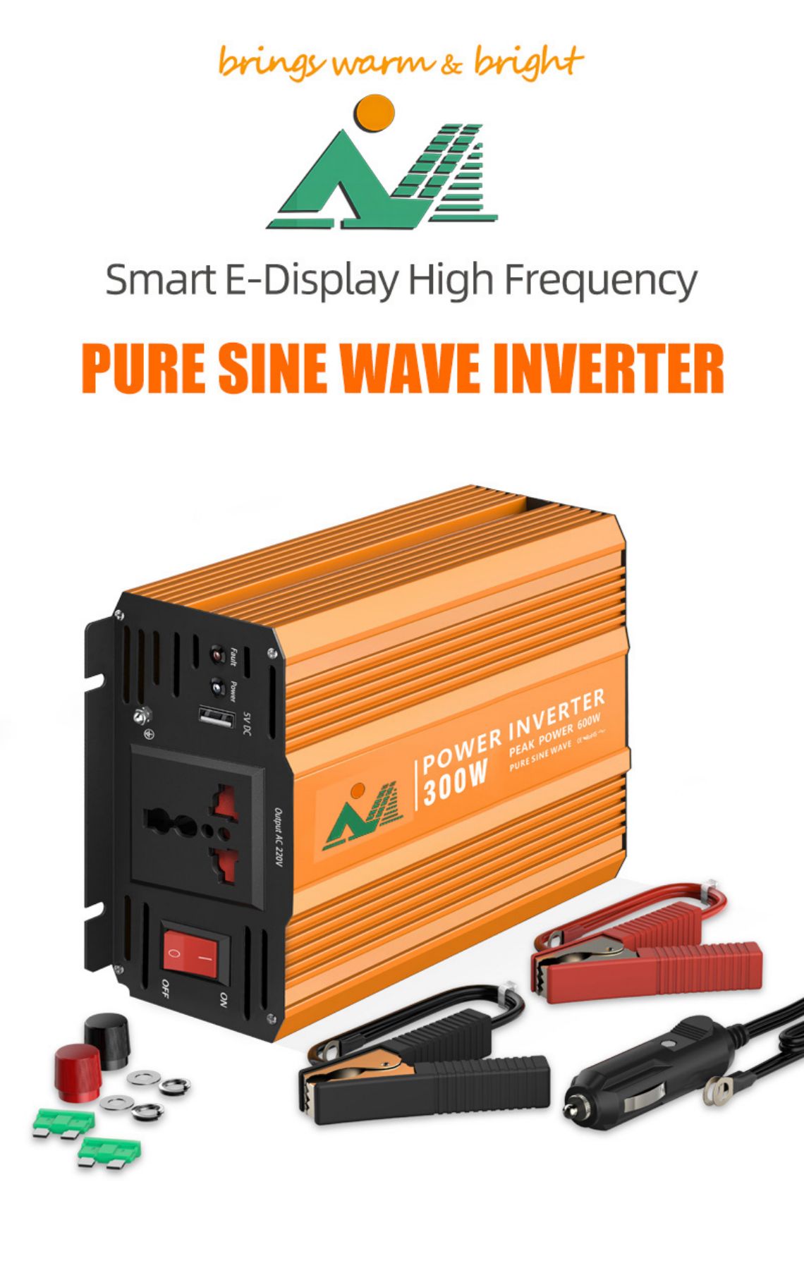 High Frequency pura sine fluctu inverter