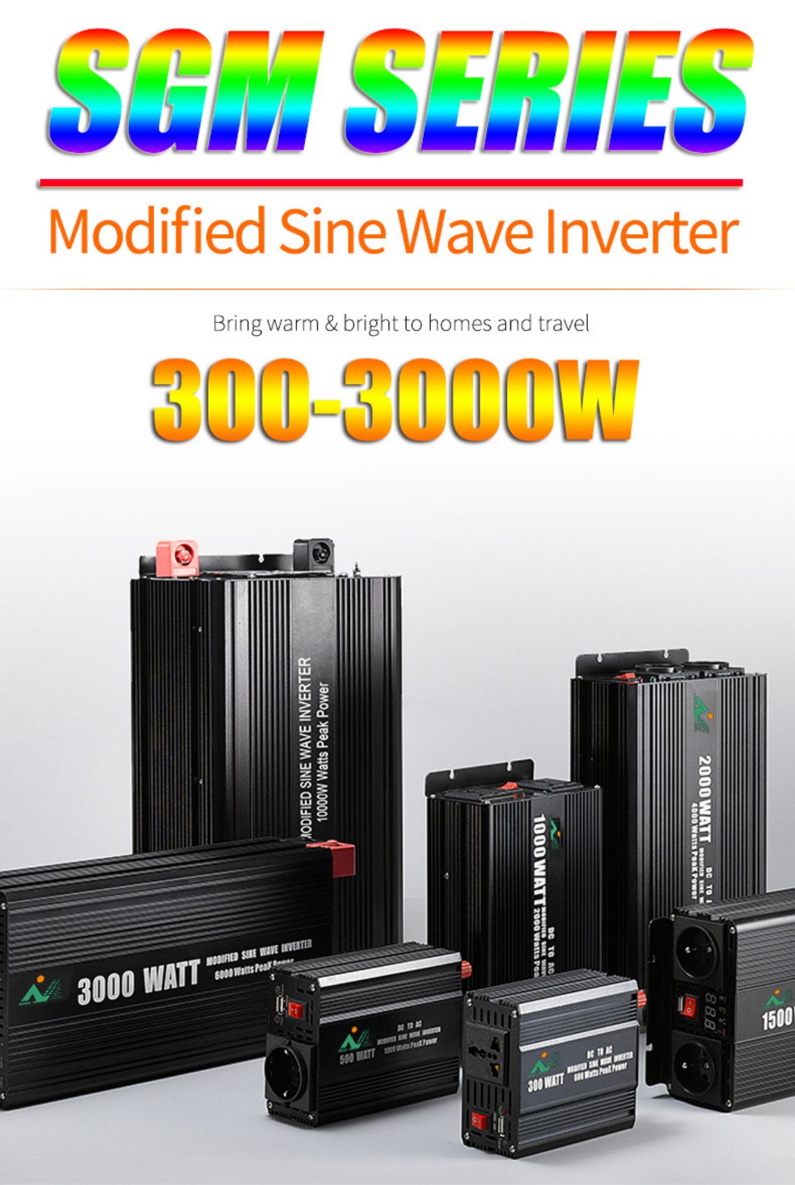 POWER INVERTER Модифицированный волновой инвертор