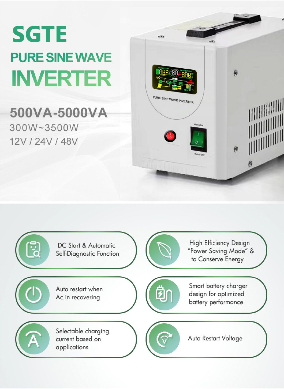 inverter ຄວາມຖີ່ພະລັງງານ