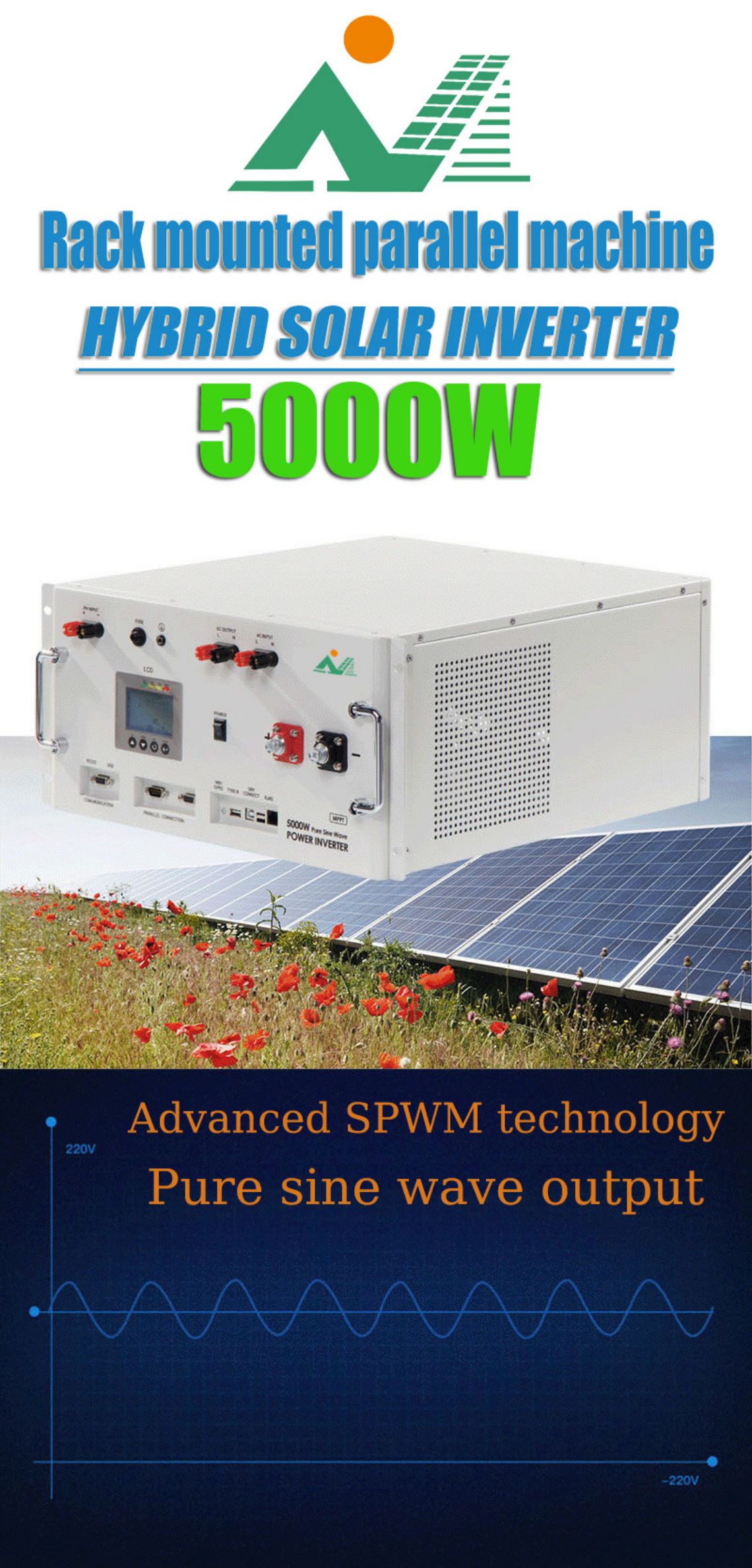 Hybrid inverter SOLAR AMANDLA INVERTER