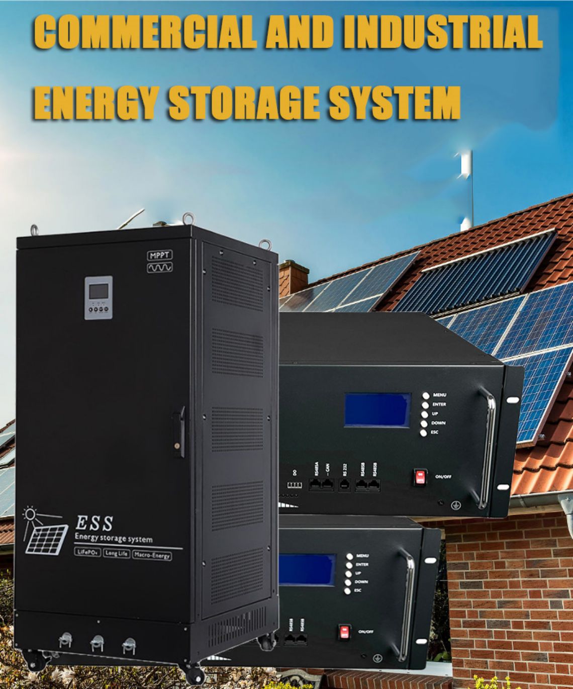 Rack/Cabinet Energy Storage Lithium Battery