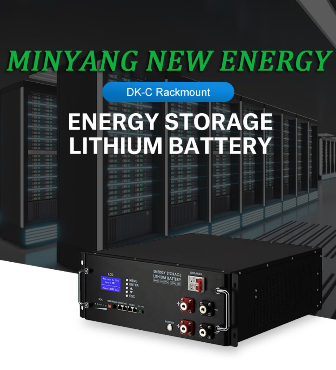 Rack/Cabinet Storage Energy Lithium Battery