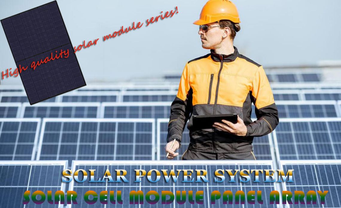Panel fotovoltaik (PV), panel surya, modul surya, susunan surya, modul fotovoltaik