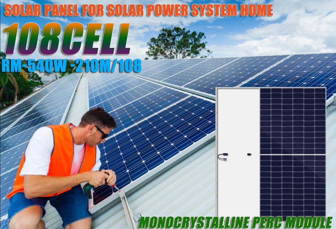 Solar photovoltaic panels o vaega autu ia i le gaosiga o le malosi o le la, lea e lauiloa foi o panels solar poʻo vaega o le solar cell.O se masini autu e liua ai le malamalama o le la i le eletise.E fa'aogaina e le la photovoltaic panels le aafiaga photovoltaic e fa'aliliu ai le la ile eletise DC.E aofia ai le tele o sela sola, lea e faia i le silikoni ma maua electrodes lelei ma leaga.Pe a oso le susulu o le la i se sola, o le malosi mai photon e faaosofia ai eletise i totonu o le sela, ma fatuina ai se eletise eletise.O le taimi nei e aoina i totonu o uaea i luga o le photovoltaic panel e ala i le maa, ma mulimuli ane tuʻuina i totonu o mea faʻaeletoroni poʻo le laina mo le sapalai eletise.O le malosi o panels photovoltaic solar e masani ona faʻamatalaina i watts (W), mo se faʻataʻitaʻiga, o le 100-watt photovoltaic panel e mafai ona gaosia le 100 watts o le eletise.O le tele ma le malosi o panels photovoltaic e mafai ona filifilia e tusa ai ma manaʻoga, ma e mafai ona laʻititi, mo faʻaoga fale ma pisinisi, poʻo le tele, mo fale tetele o le la.Solar photovoltaic panels e mafai ona faʻaogaina i le tele o faʻaaliga eseese, e aofia ai fale, fale faʻapisinisi, nuʻu i tua, ma nofoaga e mamao mai le faʻasologa.O latou o se filifiliga fa'alagolago ma gafataulimaina mo le fa'aogaina o le malosi o le la.