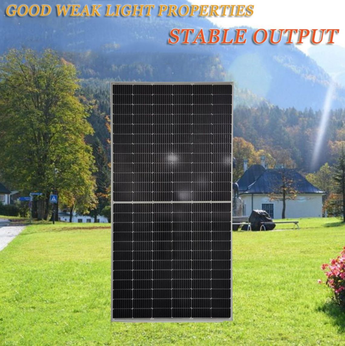 Neue Technik RM-460W 470W 480W Solarmodule für Privathaushalte zum Verkauf Mono-Solarpanel