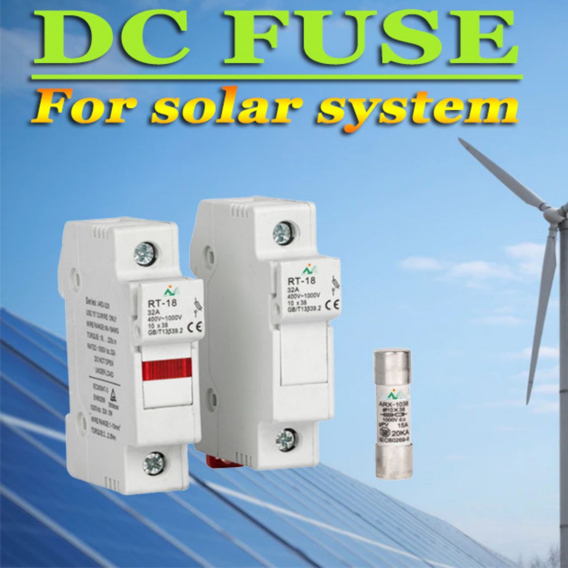 DC-Sicherung für Solar