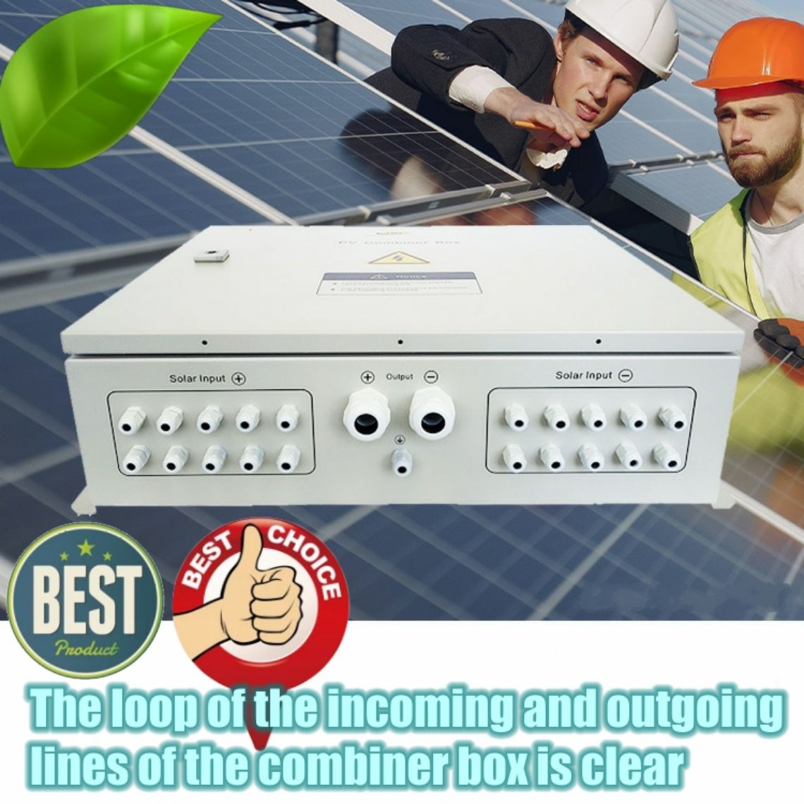 ກ່ອງເຄື່ອງຜະສົມແສງຕາເວັນ photovoltaic DC