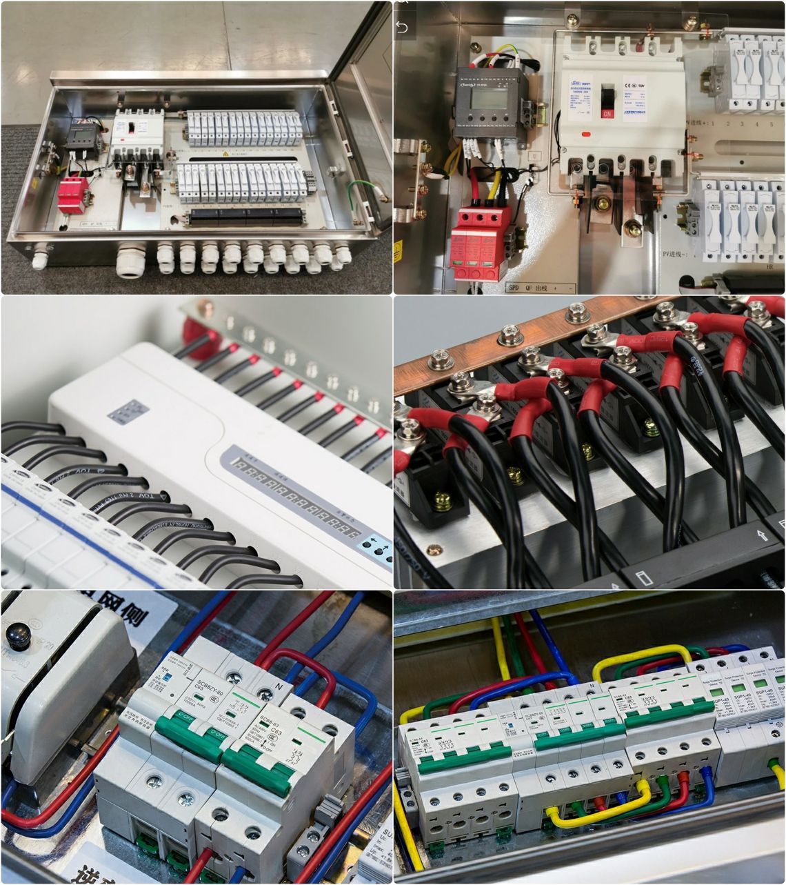 solar photovoltaic DC combiner box