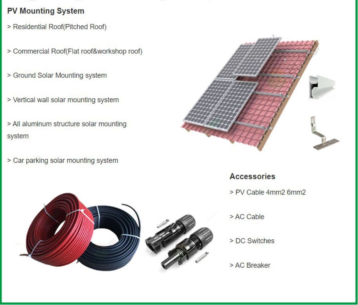 off grid solar power system