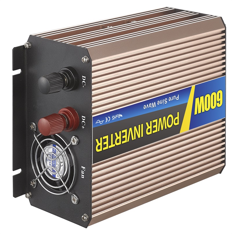 China Export SGPE-600W 12-48VDC 110/220VAC Pure sine wave inverter with charger Intelligent DC/AC power inverter