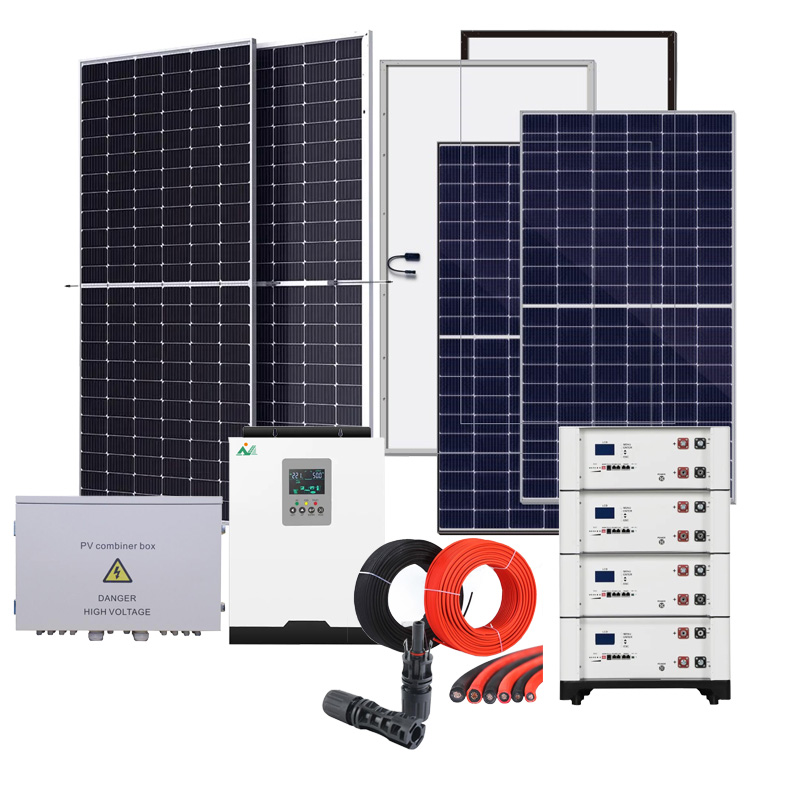 MY-12KW 15kw Roof/Ground mounting hybrid solar system solar energy system 10 kw hybrid