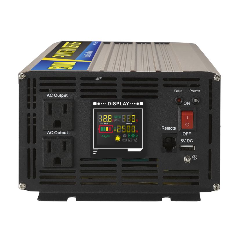 Fast charging SGPE-2500W 11/220V Pure sine wave inverter with charger Modified sine wave inverter