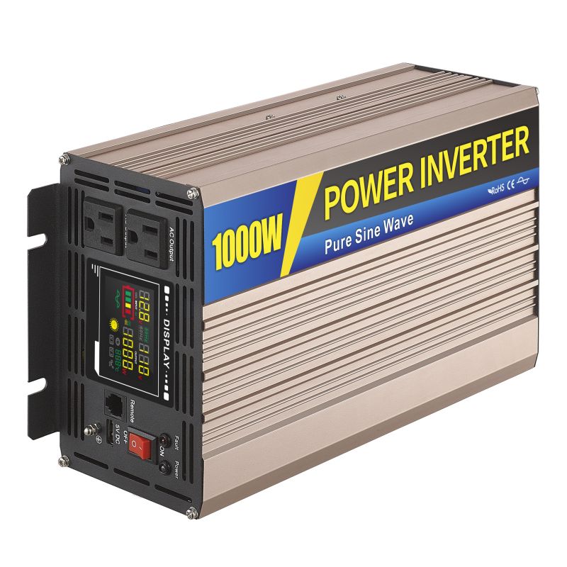 Fast shipping SGPE-1000W High Frequency Inverter 12V 220V Solar Inverter Battery Charger 1000W Pure sine wave inverter