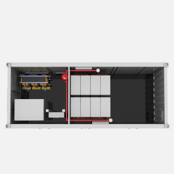 New technique 250KW-1200KW lithium iron phosphate container bess solar battery energy storage system