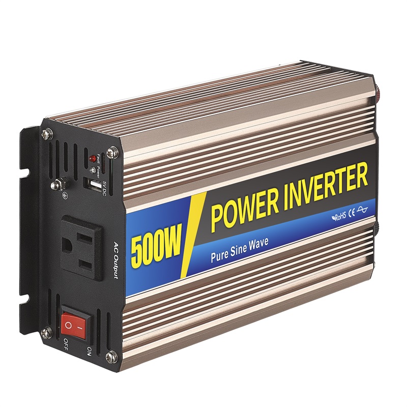 Low price hot selling SGPE-500W 12/24/48VDC 110/220VAC Intelligent DC/AC power inverter pure sine wave inverter
