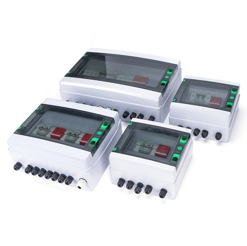 Solar dc combiner box