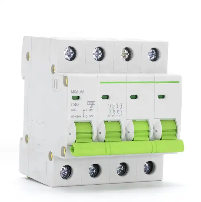 Protect your electrical equipment with a big brand 4P 40A miniature circuit breaker