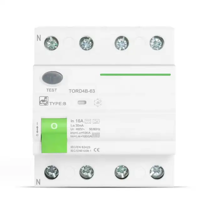 Launched new 2P 4P 230V 400V RCD B type leakage protector – perfect protection for photovoltaic equipment at charging piles