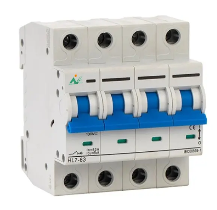 Title: Protect your solar system with the new ZL7 12-1200VDC 1-4P 1-125A Miniature DC Circuit Breaker