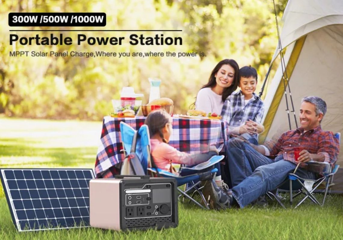 Portable outdoor mobile power supply