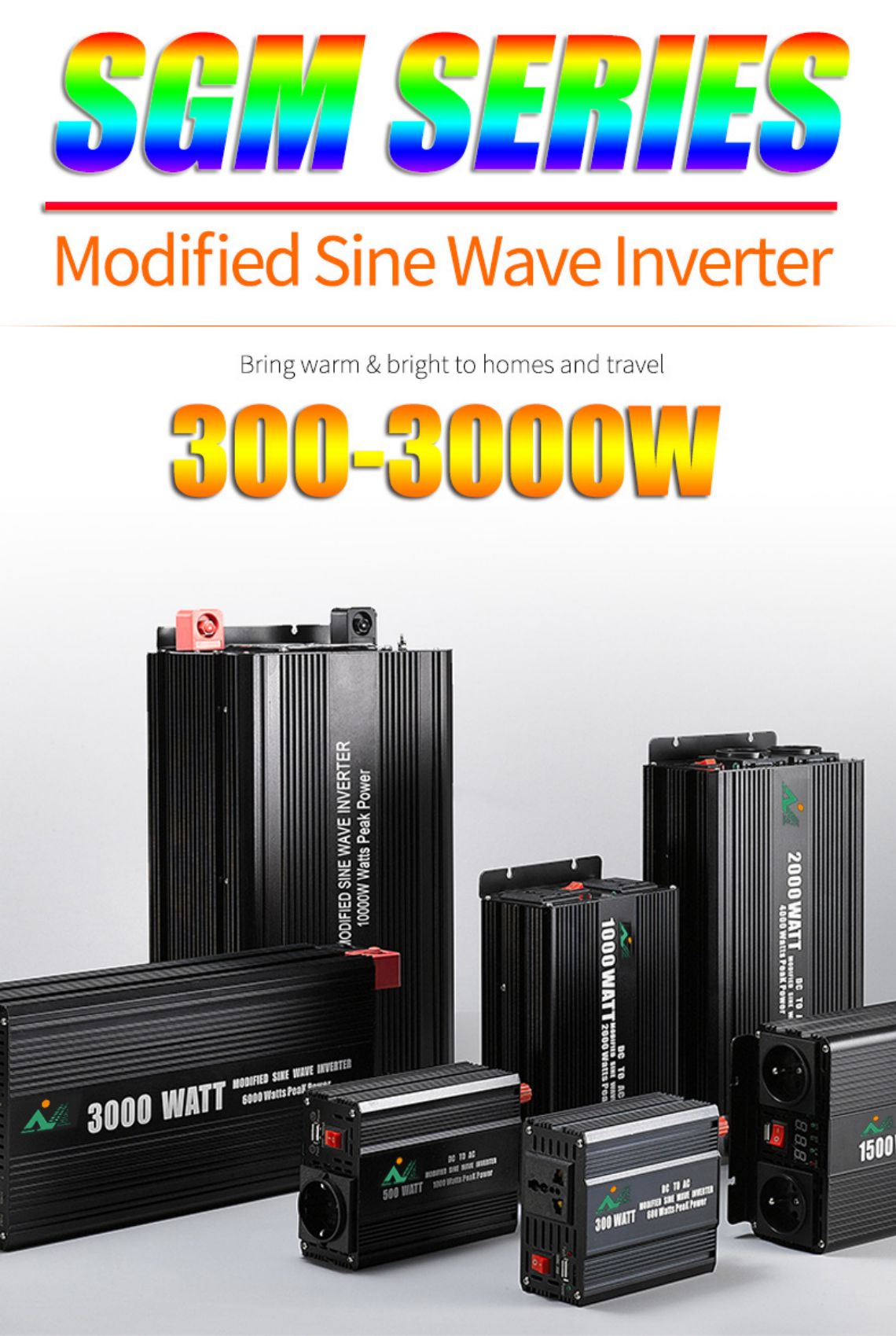 POWER INVERTER    Modified wave inverter