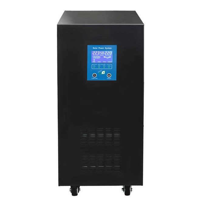 Inverter factory SGN-7kw 8kw 9kw 10kw 96/192V 10-60A 7000W Pure Sine Wave Inverter with AC Charger Single Phase Solar inverter