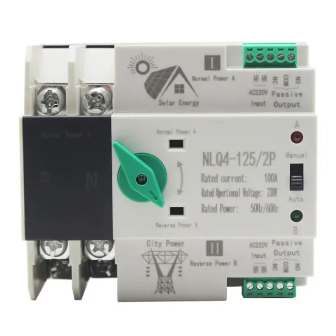 Best Dual Source Automatic Transfer Switch for Solar PV Systems