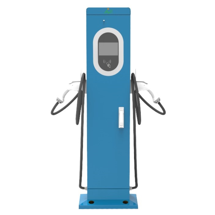 AC-22/44KW Standing Dual charging AC integrated EV charging station Electric vehicle AC charging pile