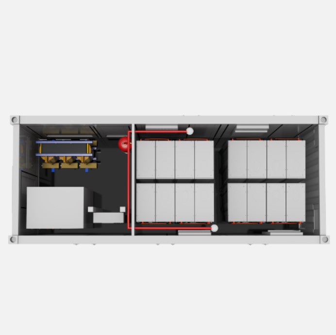 New technique 250KW-1200KW lithium iron phosphate container bess solar battery energy storage system