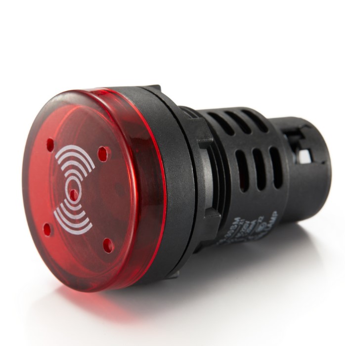 Power and Buzzer indicator lamp