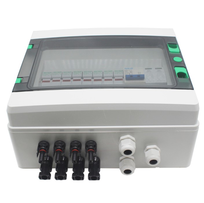 Solar dc combiner box